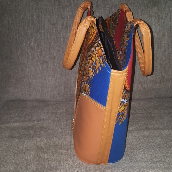 Dashiki tote / purse / bag - Picture 4 of 7